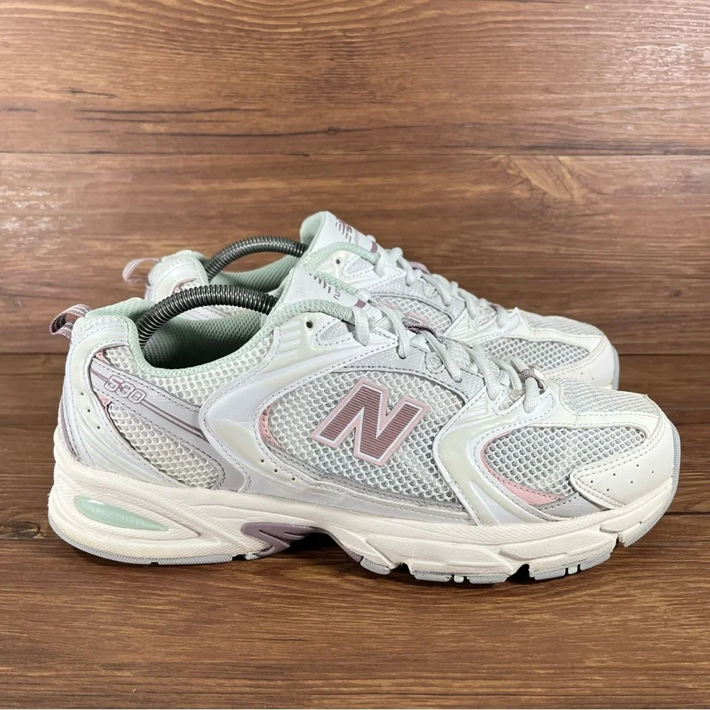 New Balance 530 Vintage White Sneakers Women’s Size 11 Low Top Shoes
